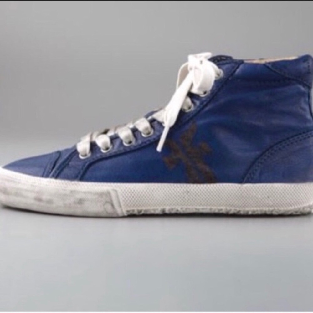 Frye high top shoes